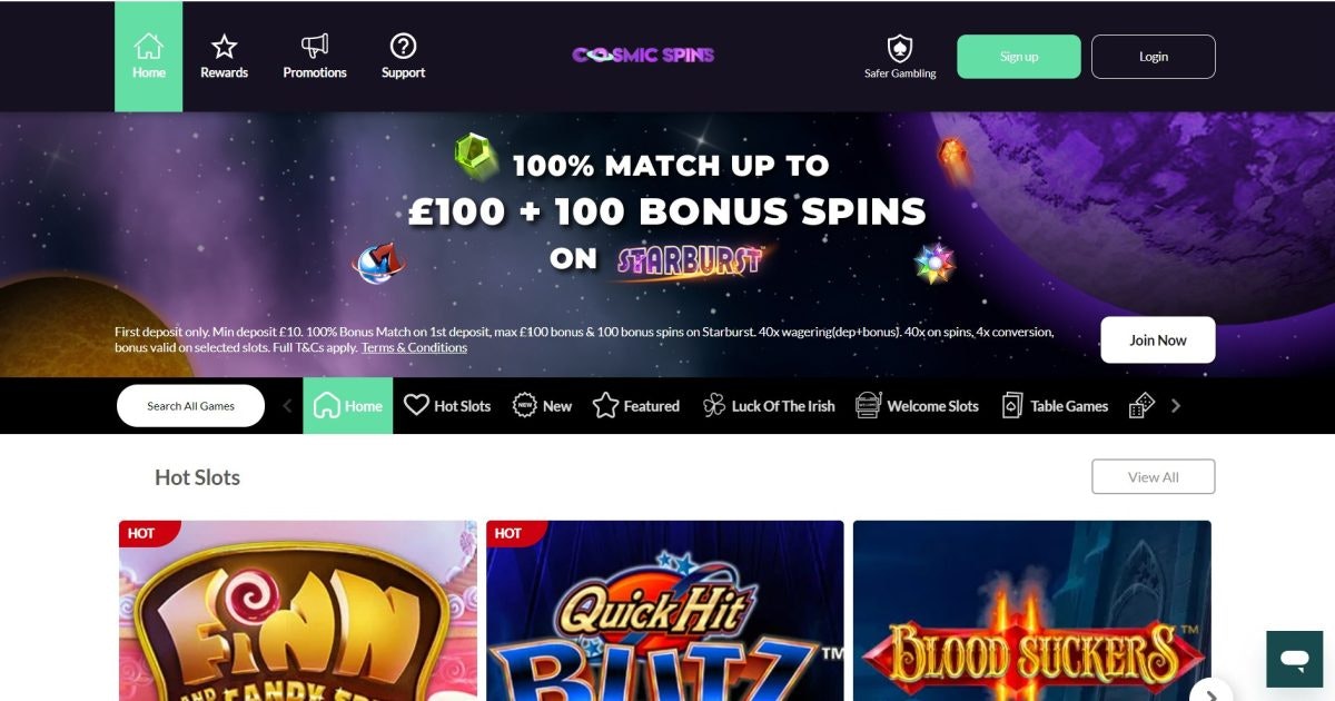 Exploring the Universe of Cosmic Spins Casino -1272044919